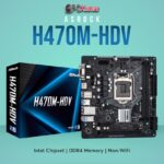 ASROCK H470 M-HDV (INTEL 10TH)