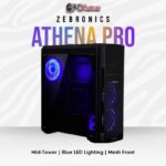 CC-936B ZEBRONICS COMPUTER CASE (ATHENA PRO BLUE)