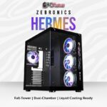 CC-948B ZEBRONICS COMPUTER CASE (HERMES BLACK)