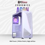 CC- ZEBRONICS COMPUTER CASE (AGON WHITE)