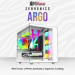 CC- ZEBRONICS COMPUTER CASE (ARGO WHITE)