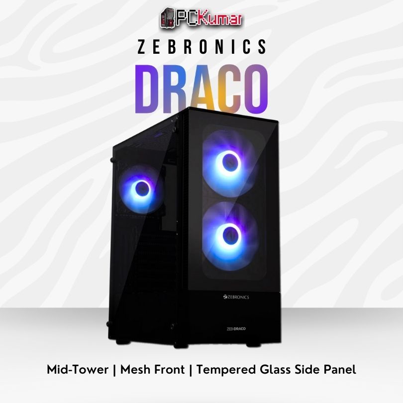 CC-ZEBRONICS COMPUTER CASE (DRACO)
