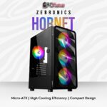 CC- ZEBRONICS COMPUTER CASE (HORNET BLACK)