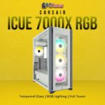 Corsair iCUE 7000X RGB Tempered Glass Full Tower Smart Case, White