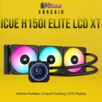 CORSAIR iCUE H150i ELITE LCD XT Liquid CPU Cooler