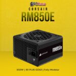 Corsair RMe Series, RM850e, 850 Watt, ATX 3.0, 80 PLUS GOLD Certified, Fully Modular Power Supply