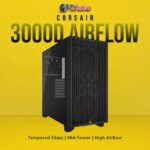 Corsair 3000D Tempered Glass Mid-Tower, Black