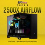Corsair Chassis 2500X CC-9011265-WW Tempered Glass Mid-Tower, Black