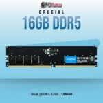 CRUCIAL 16GB DDR5-5200 UDIMM CT16G52C42U5