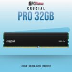 CRUCIAL PRO 32GB DDR4-3200 UDIMM CL22 (16GBIT)-CP32G4DFRA32A