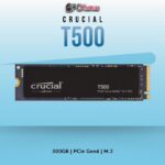 CRUCIAL® T500 500GB PCIE GEN4 NVME M.2 SSD-CT500T500SSD8