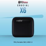 CRUCIAL® X6 1000GB PORTABLE SSD SERIES X6-CT1000X6SSD9