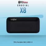 CRUCIAL® X8 1000GB PORTABLE SSD SERIES X8-CT1000X8SSD9