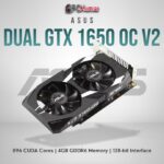 ASUS Dual GeForce GTX 1650 V2 OC Edition 4GB GDDR6 Dual Fan OC Edition Nvidia Graphics Card