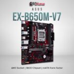 ASUS EX-B650M-V7 Motherboard AMD AM5 Socket DDR5 Micro-ATX/M-ATX