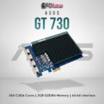 Asus GT 730 2GB GDDR5 Graphics Card With 4 Hdmi Ports (Gt730-4H-Sl-2Gd5)