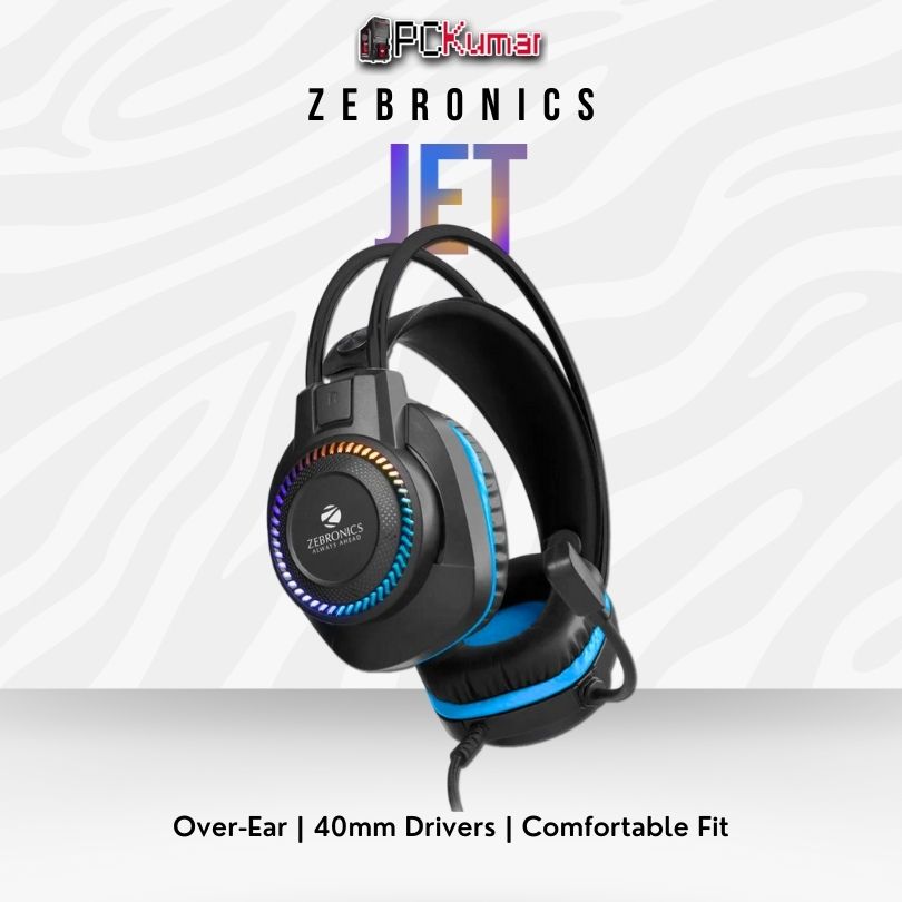 H-ZEB PREMIUM GAMING HEADPHONE (JET)