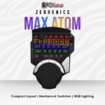 KB-ZEB MECHANICAL USB KEYBOARD (MAX ATOM BLACK)