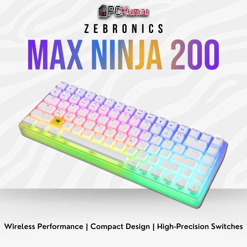 Wireless Mechanical Keyboard top