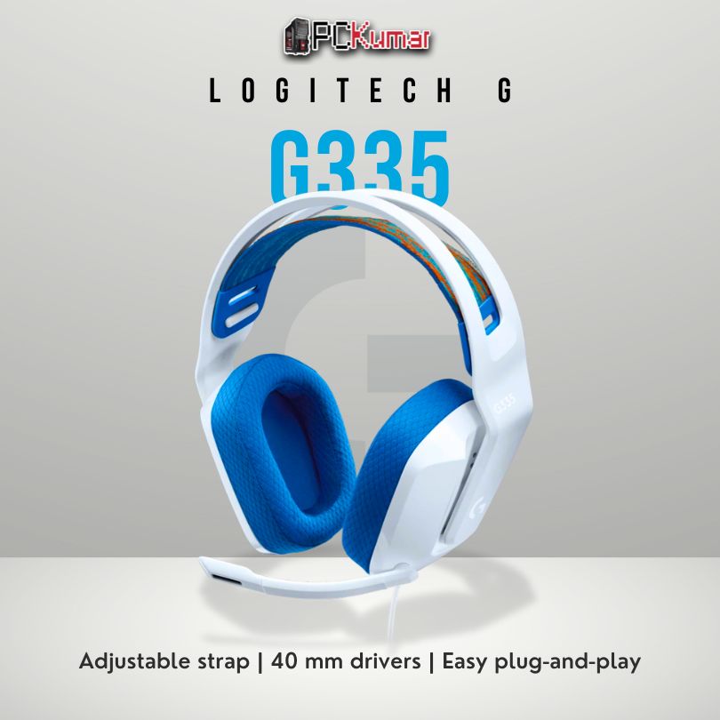 Logitech G335 HEADSET PC CORDED WHITE