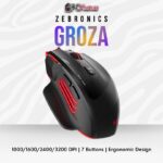 MS-ZEBRONICS OPTICAL USB GAMING MOUSE (GROZA)
