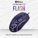 MS-ZEBRONICS OPTICAL USB MOUSE (FLASH)