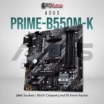 ASUS PRIME-B550M-K Motherboard AMD AM4 Socket DDR4 Micro-ATX/M-ATX