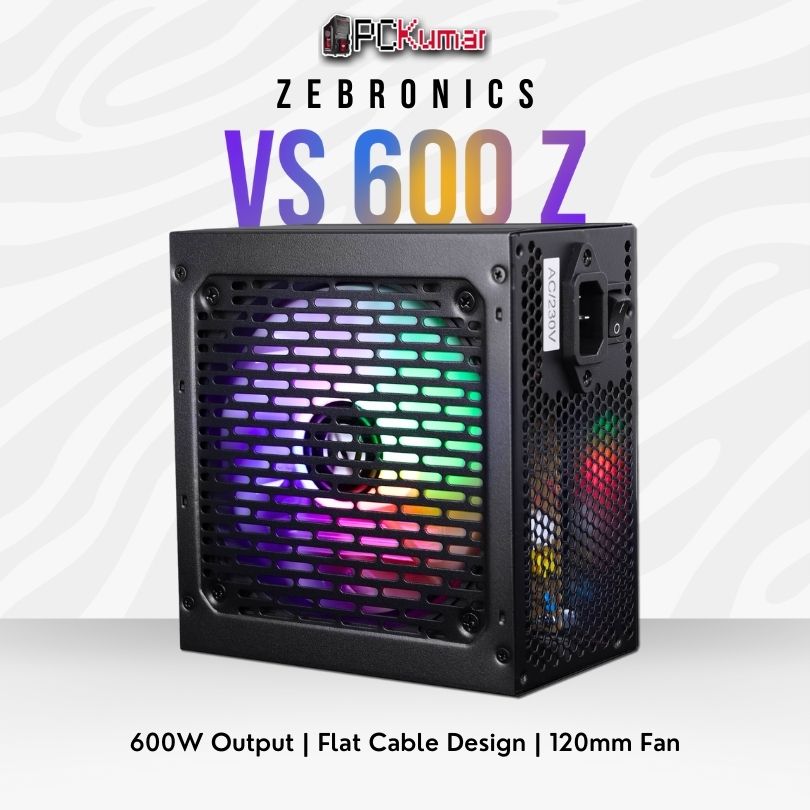 PS30 ZEB-VS600Z COMP POWER SUPPLY WITH FLAT CABLE (BLACK)