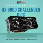 ASRock Radeon RX 6600 Challenger D 8GB OC