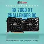 ASRock Radeon RX 7600 XT Challenger 8GB OC
