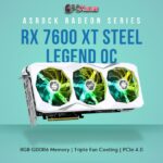 ASRock Radeon RX 7600 XT Steel Legend 8GB OC