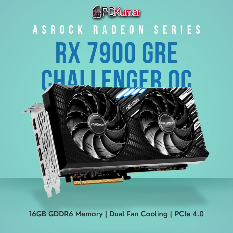 ASRock Radeon RX 7900 GRE Challenger 16GB OC