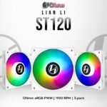 Lian Li ST120 - White aRGB PWM 120mm 1900RPM (3pcs/pack)
