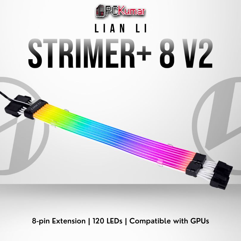 STRIMER PLUS 8 V2 120 LED Extension cable for 8 pin