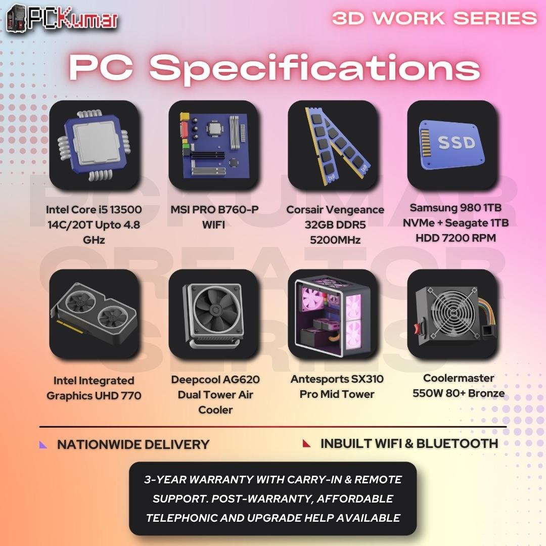 3D Works i5 13500 PC