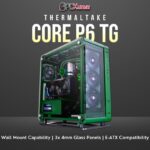 Thermaltake Toughpower Core P6 TG Racing Green/Wall Mount/SPCC/4mm Tempered Glass*3