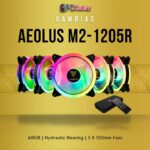 GAMDIAS AELOUS M2 1205 ARGB 5 FAN KIT