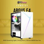 GAMDIAS ARGUS E4 WHITE RGB CABINET