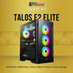 GAMDIAS TALOS E2 ELITE BLACK CABINET