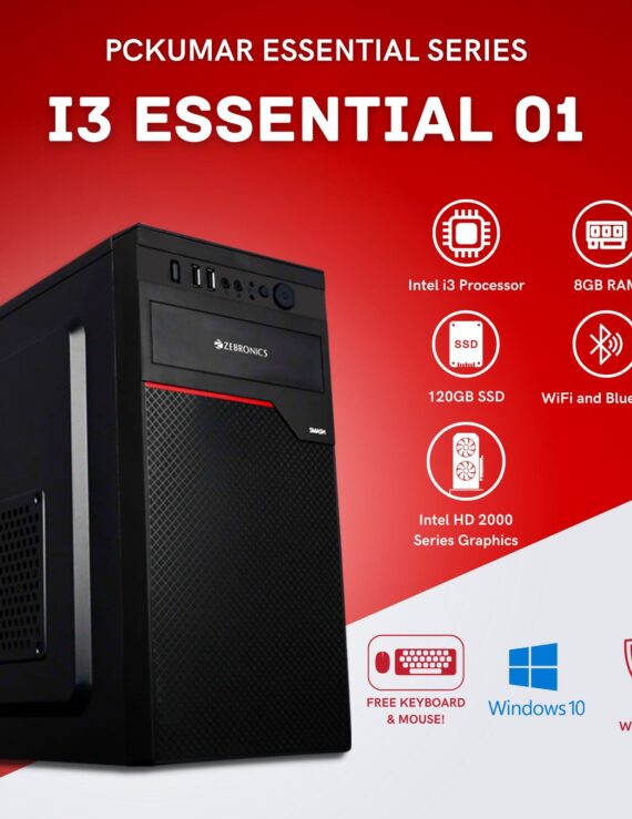 Gaming PC Under 10000 1 Year Warranty from PC Kumar PCKumar Infotech