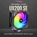 Thermaltake Toughpower UX200 SE/Air cooler/12025/PWM 600~1800rpm/ARGB Fan 5V MB Sync
