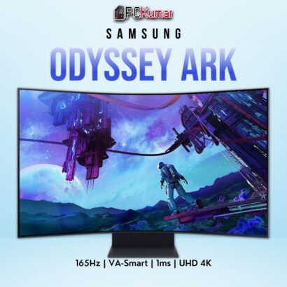 Samsung Odyssey Ark 55BG97 55-inch UHD 165Hz Smart gaming monitor with HDR 32x and Ark Dial