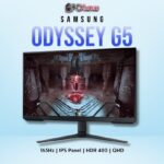 Samsung Odyssey G5 32AG50 32-inch QHD 165Hz IPS gaming monitor with HDR400 support and ergonomic stand