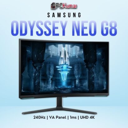 Samsung Odyssey Neo G8 32BG850 32-inch UHD 240Hz VA gaming monitor with HDR2000 and advanced features