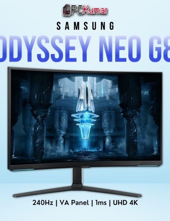 Samsung Odyssey Neo G8 32BG850 32-inch UHD 240Hz VA gaming monitor with HDR2000 and advanced features