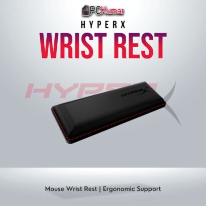 HyperX Mouse Wrist Rest with memory foam padding and anti-slip base.