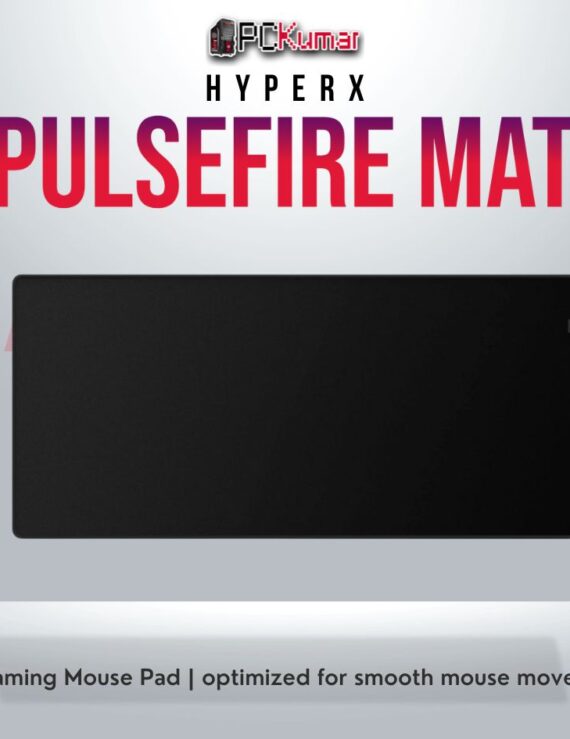 HyperX Pulsefire Mat 2XL gaming mouse pad with expansive design and anti-slip base