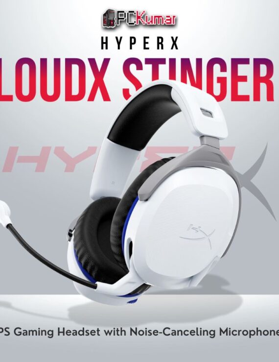 HyperX Cloud Stinger 2 GAM HS PS headset with precision-tuned drivers.