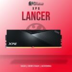 ADATA DDR5 RAM AX5U6000C3016G-CLABK 16GB 6000MHz with black heat spreader.