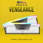 Corsair VENGEANCE-CMH32GX5M2D6000Z36K - 16GBX2 6000 MHz RGB DDR5 CL36 - Grey
